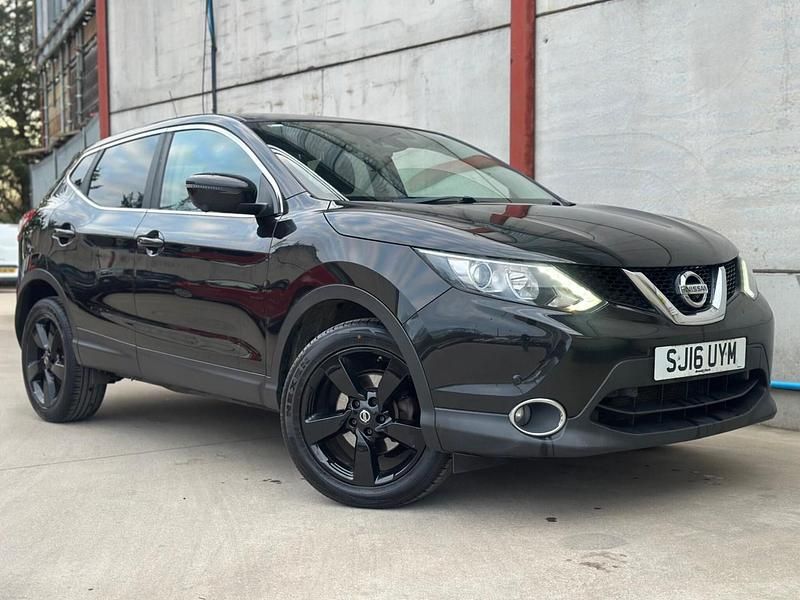 Used Nissan Qashqai N-TEC 2016 Black SUV