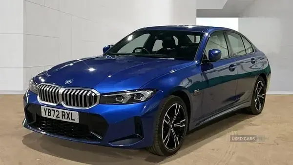 Used BMW 330e M Sport 292 HP (214 kW) 2023 Blue Sedan