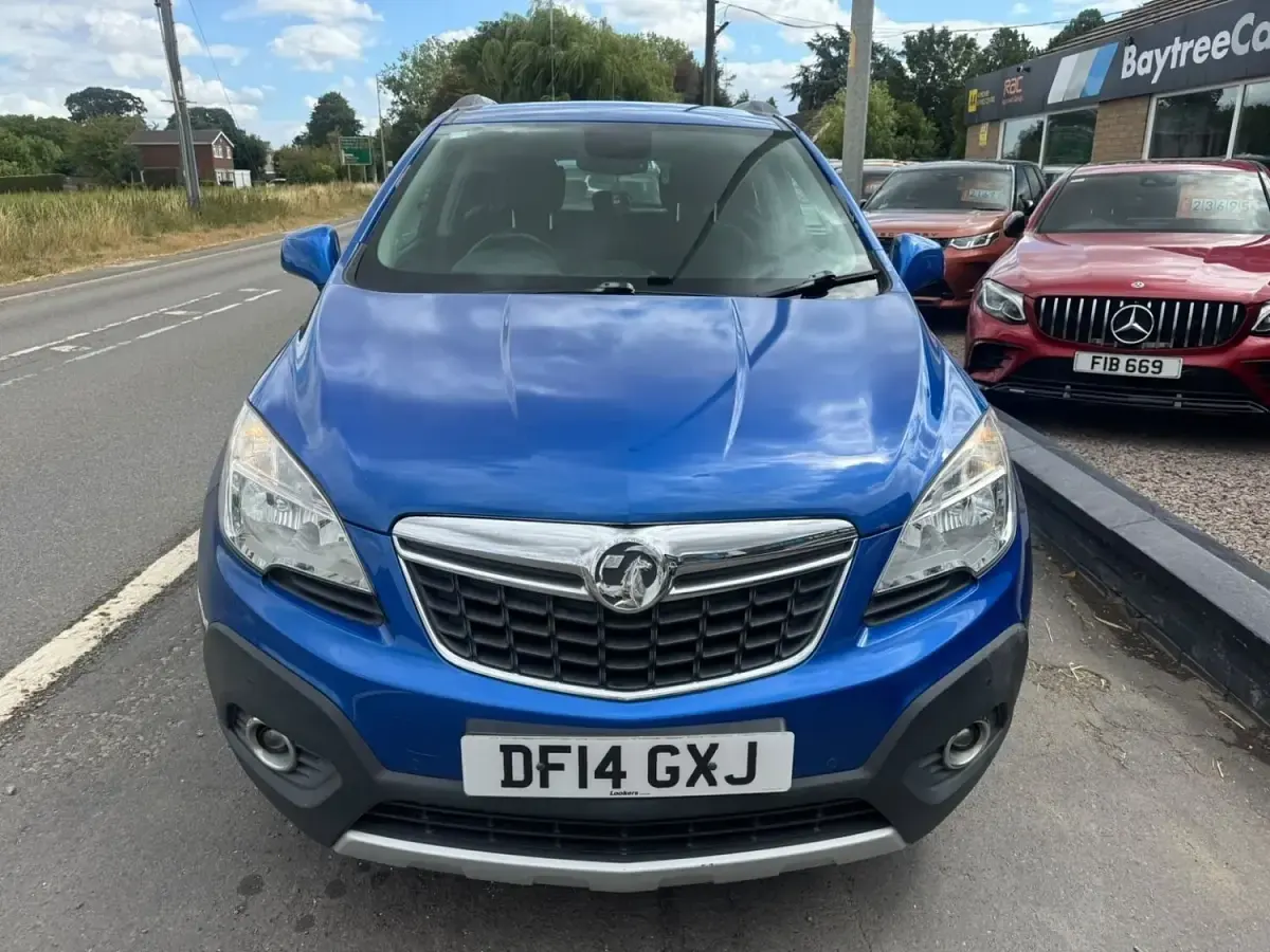Used Vauxhall Mokka 113 HP (83 kW) 2014 Blue SUV