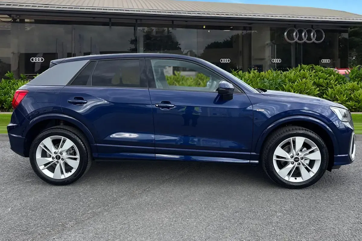 New Audi Q2 S-Line 2026 Blue SUV