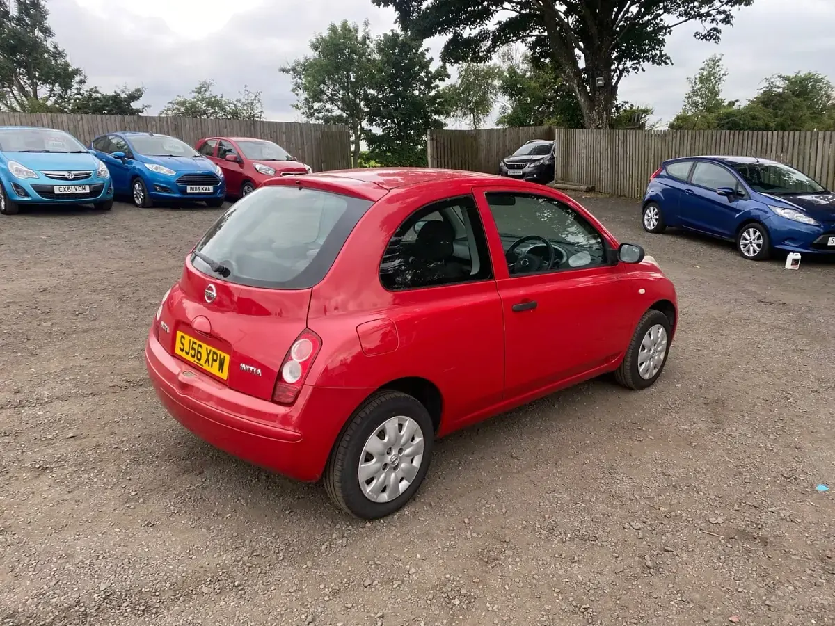 Used Nissan Micra 2006 Red Hatchback