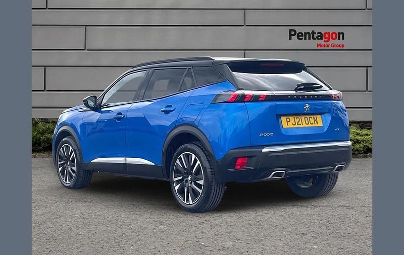 Used Peugeot 2008 Premium 128 HP (94 kW) 2021 Blue SUV