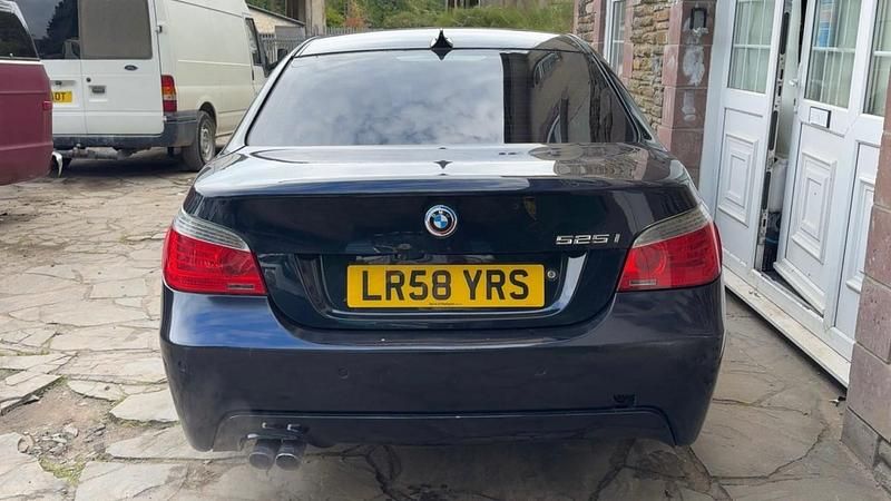 Used BMW 525 M Sport 2008 Black Sedan