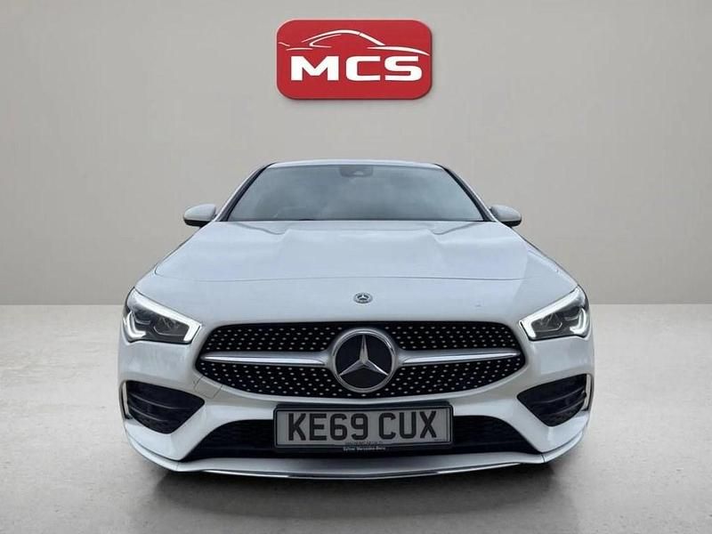 Used Mercedes CLA200 Shooting Brake AMG line 2020 White Estate