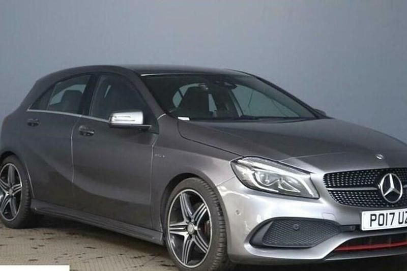 Used Mercedes A250 AMG 218 HP (160 kW) 2017 Grey Hatchback