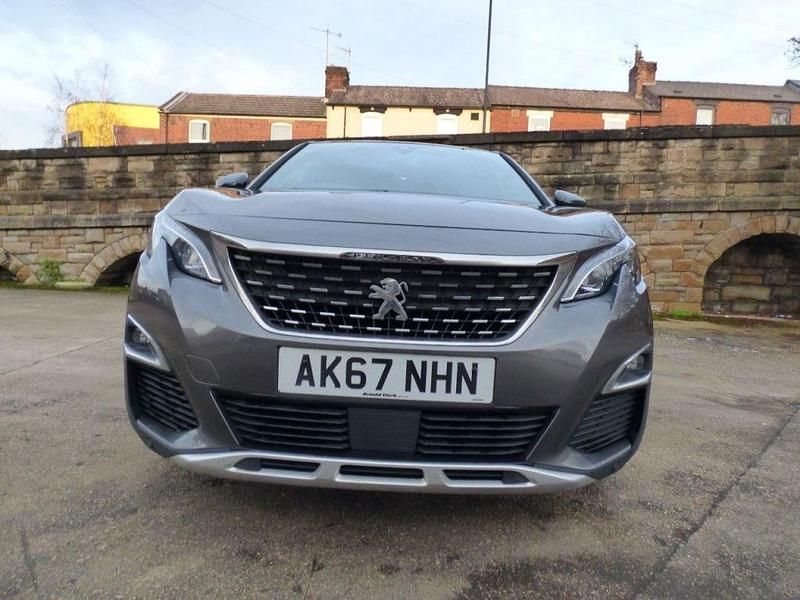Grey Used 2017 Peugeot 3008 GT-line Hatchback | £11,495 (Fair price) - Image 1/4