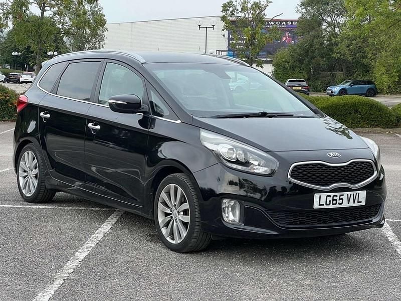 Black Used 2015 Kia Carens 3 MPV | £5,490 (Fair price) - Image 1/4