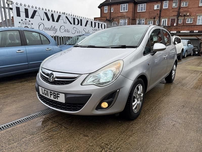Used Vauxhall Corsa 99 HP (72 kW) 2011 Silver Hatchback
