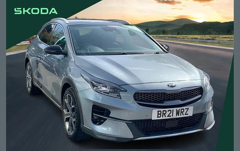 Silver Used 2021 Kia XCeed 4 SUV | £18,150 (Fair price) - Image 1/4