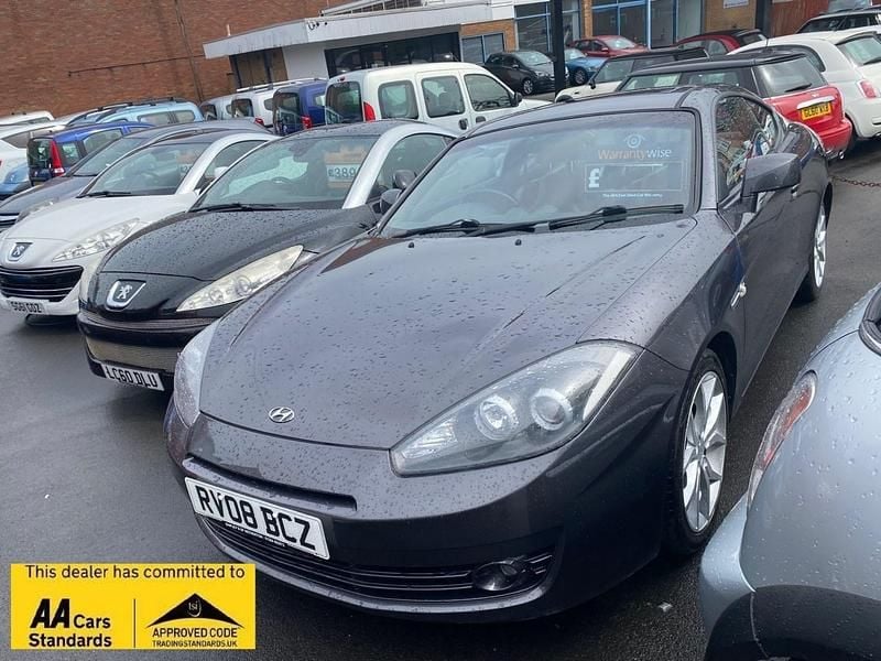 Grey Used 2008 Hyundai Coupé Coupe | £3,495 (A bit pricey) - Image 1/4
