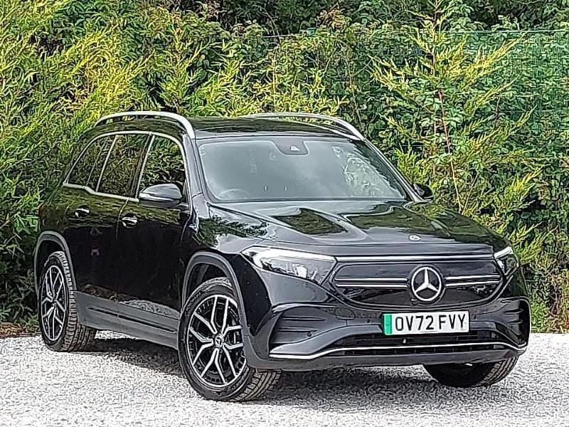 Black Used 2022 Mercedes EQB350 AMG Line Premium SUV | £29,998 (Fair price) - Image 1/4