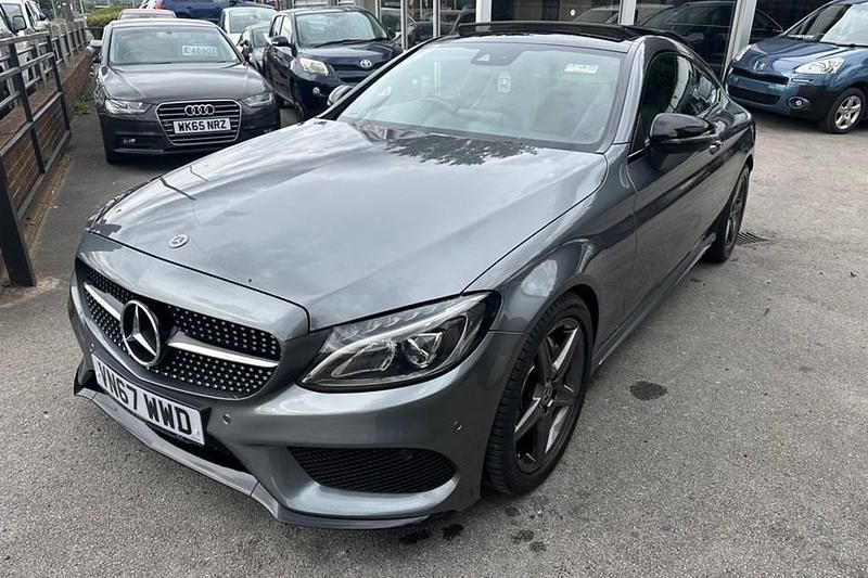 Grey Used 2017 Mercedes C220 AMG Line Premium Plus Coupe | £14,990 (A bit pricey) - Image 1/1