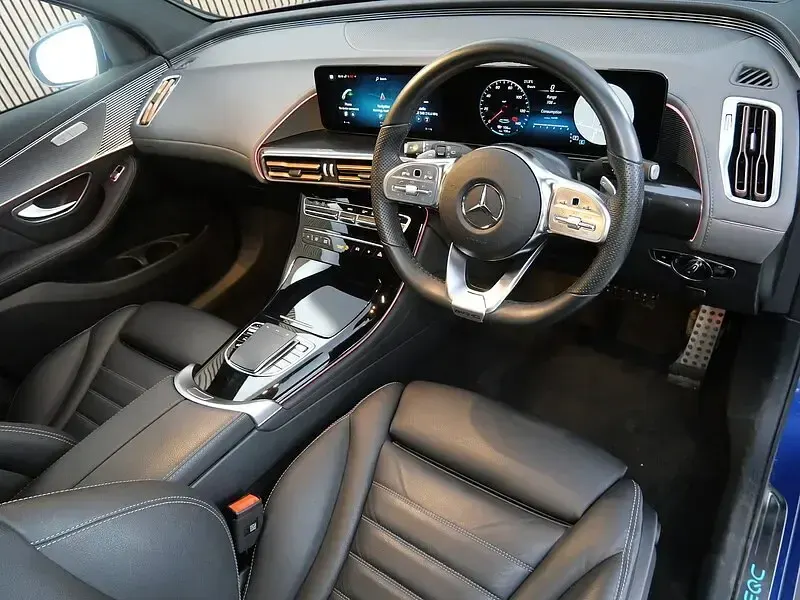Used Mercedes EQC400 AMG line 300 kW (408 HP) 2023 Blue SUV