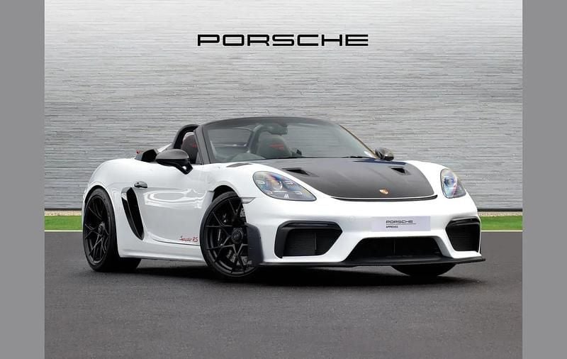 Used Porsche 718 493 HP (362 kW) 2024 White Cabriolet