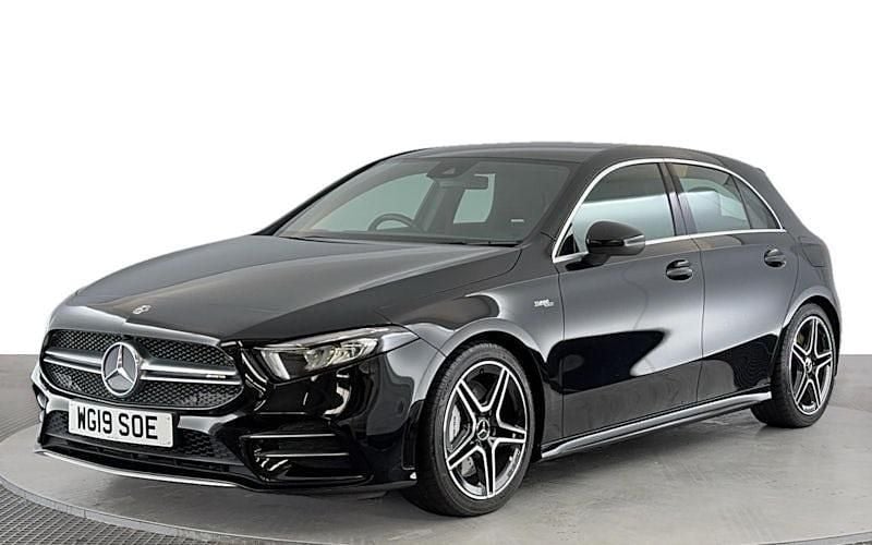 Black Used 2019 Mercedes A35 AMG AMG Hatchback | £19,120 (Super price) - Image 1/4