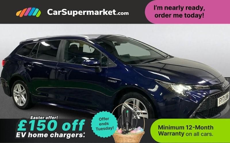 Used Toyota Corolla 122 HP (89 kW) 2021 Blue Estate