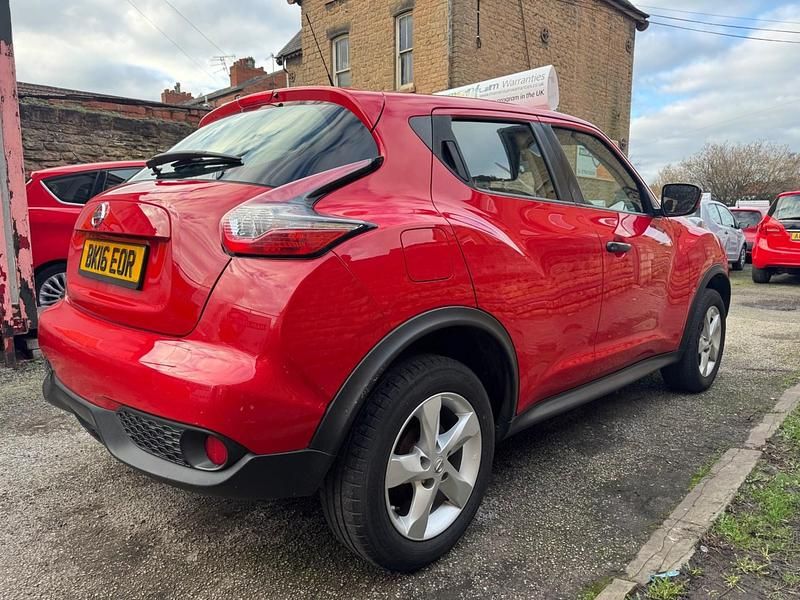 Gebraucht Nissan Juke Visia 2016 Rot SUV