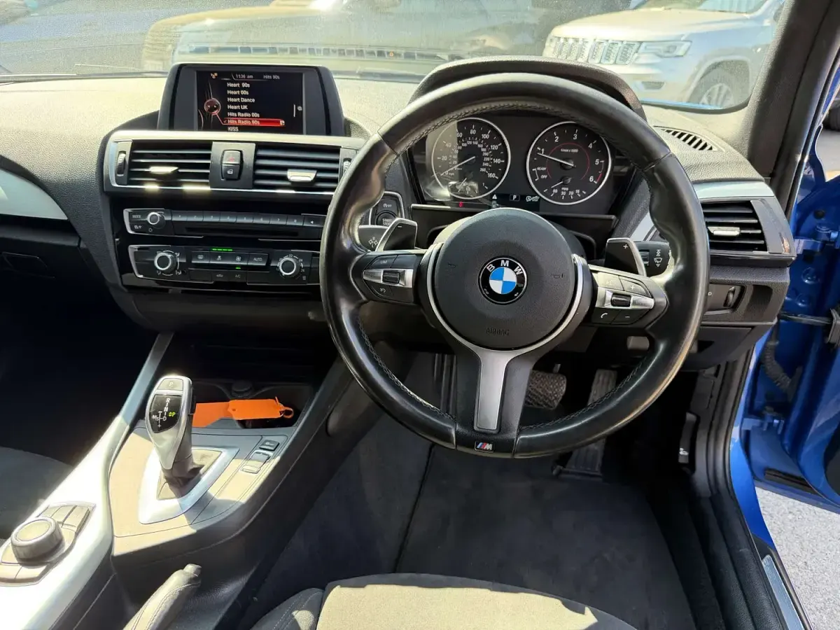 Used BMW 120 M Sport 190 HP (139 kW) 2015 Blue Hatchback