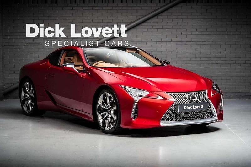 Red Used 2020 Lexus LC 500 Sport Line Coupe | £71,990 - Image 1/4