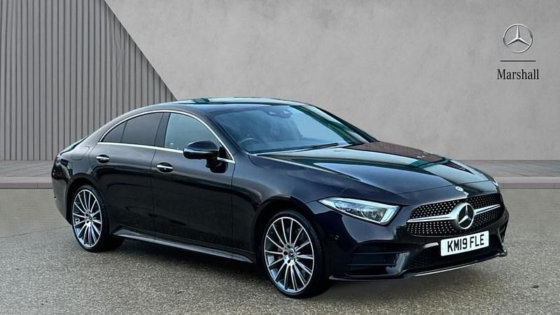 Black Used 2019 Mercedes CLS350 AMG Line Premium Plus Coupe | £27,995 (Fair price) - Image 1/4