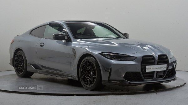 Grey Used 2022 BMW M4 Competition Edition Coupe | £48,995 (Good price) - Image 1/4
