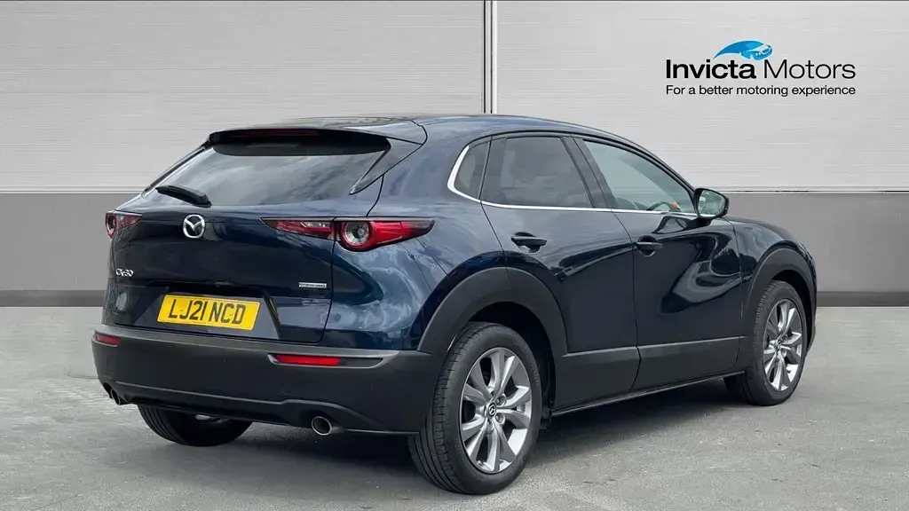Used Mazda CX-30 Inclusive 122 HP (89 kW) 2021 Deep crystall blue SUV