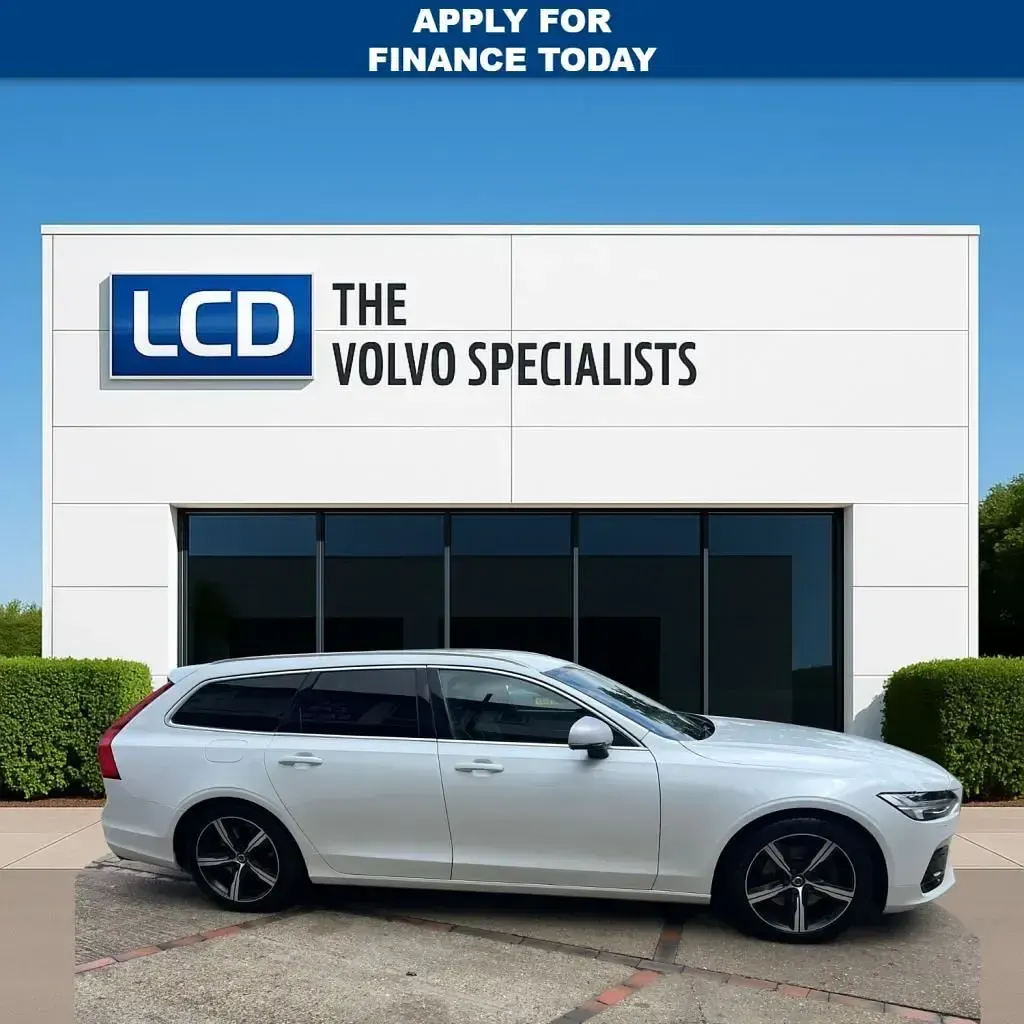 Used Volvo V90 R-Design 190 HP (139 kW) 2017 White Estate