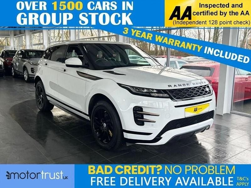 Used Land Rover Range Rover evoque R-Dynamic 180 HP (132 kW) 2019 White Estate
