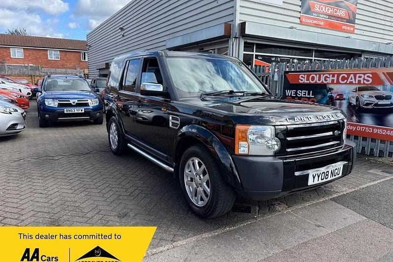 Black Used 2008 Land Rover Discovery 3 SUV | £3,295 (Good price) - Image 1/1