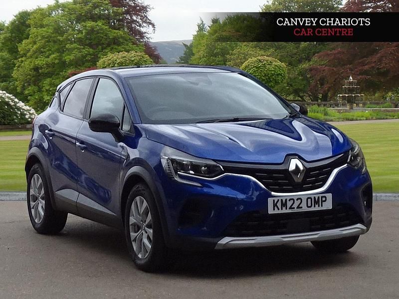 Blue Used 2022 Renault Captur Iconic SUV | £15,000 (Good price) - Image 1/4