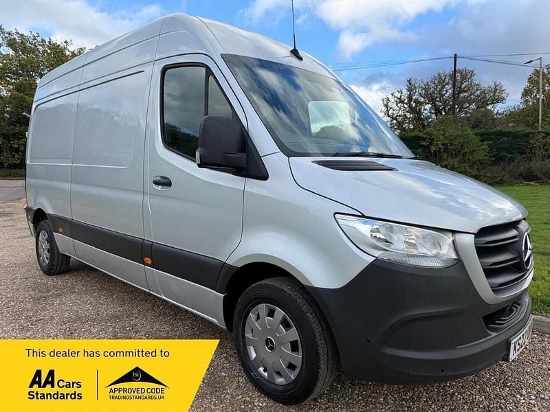 Silver Used 2022 Mercedes Sprinter Premium Van | £20,490 (Good price) - Image 1/4