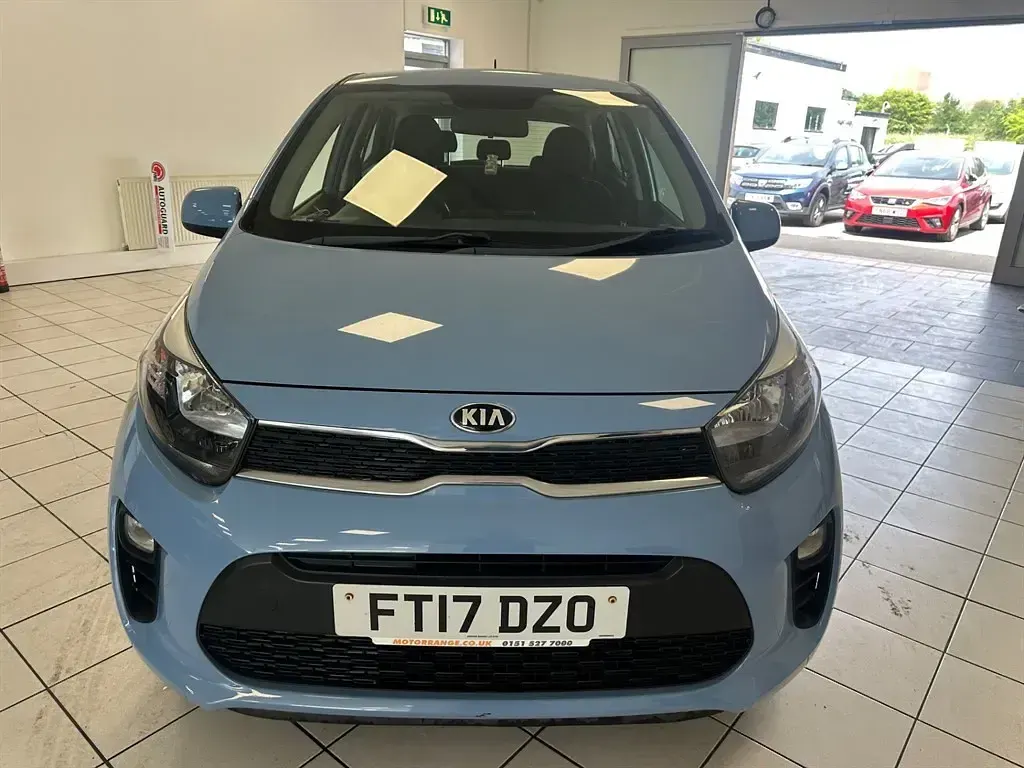 Used Kia Picanto 2017 Blue Hatchback