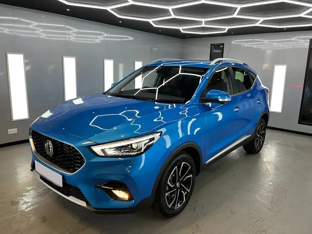 Usado MG MG3 2023 Azul Citadino