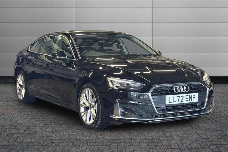 Used Audi A5 Sport 150 HP (110 kW) 2023 Brilliant black Coupe