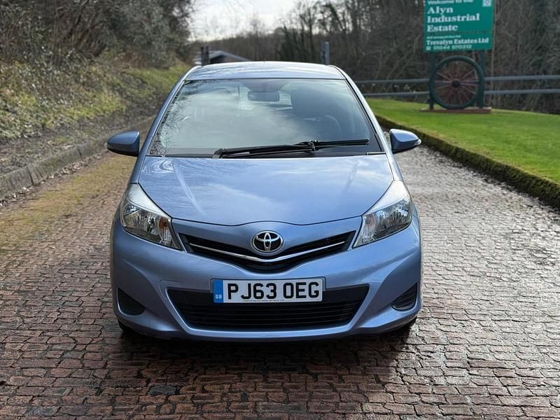 Used Toyota Yaris 2013 Blue Hatchback