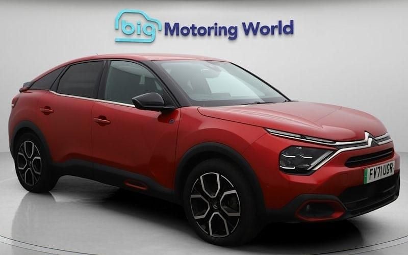 Used 2023 Citroën e-C4 Shine Hatchback | £10,600 (Fair price) - Image 1/4