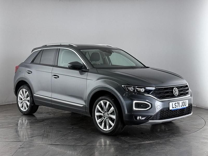 Grey Used 2021 VW T-Roc SEL SUV | £18,900 (Fair price) - Image 1/3