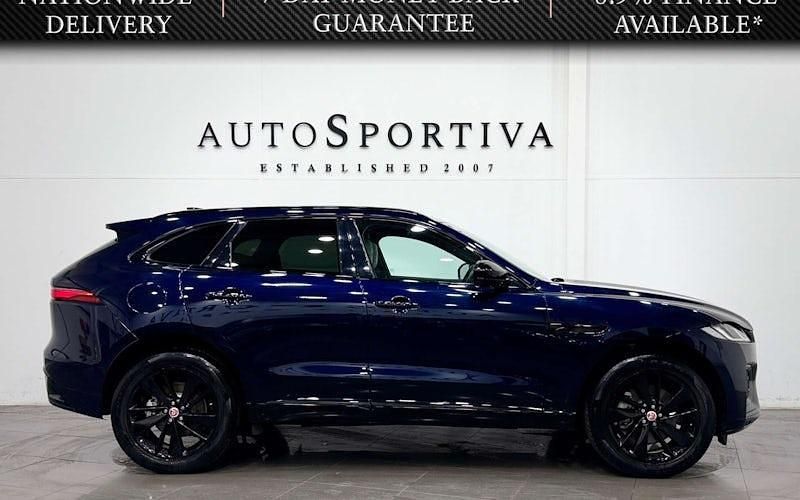 Used Jaguar F-Pace R-Dynamic 250 HP (183 kW) 2022 Blue SUV