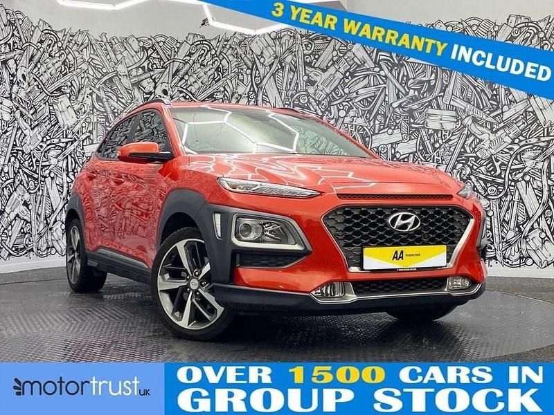 Used Hyundai Kona Premium SE 120 HP (88 kW) 2019 Orange SUV