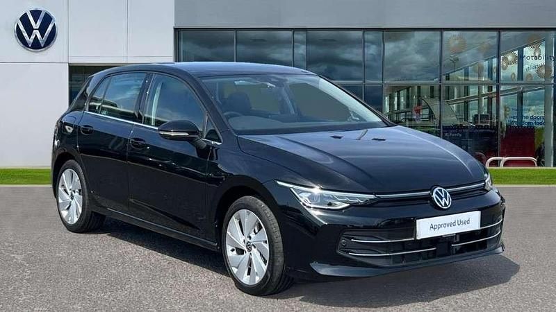 Black Used 2025 VW Golf VIII Style Hatchback | £28,250 (Expensive) - Image 1/4