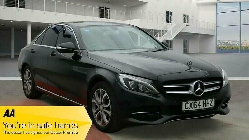Black Used 2014 Mercedes C220 | £7,495 (Fair price) - Image 1/3