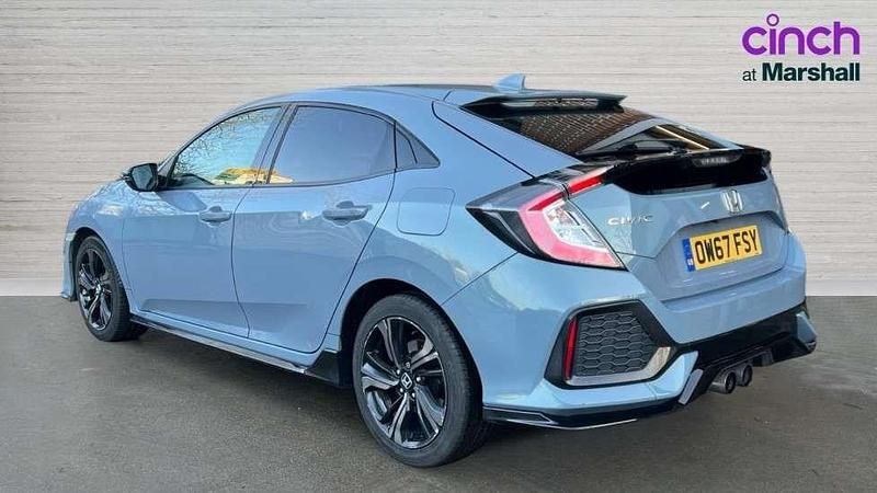 Used Honda Civic Sport 182 HP (133 kW) 2018 Grey Hatchback