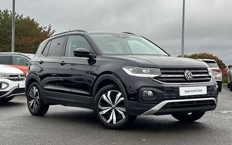 Black Used 2023 VW T-Cross Black Edition SUV | £18,295 (Fair price) - Image 1/4
