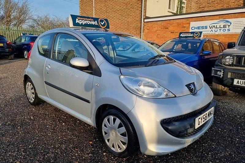 Used Peugeot 107 68 HP (50 kW) 2008 Silver Hatchback