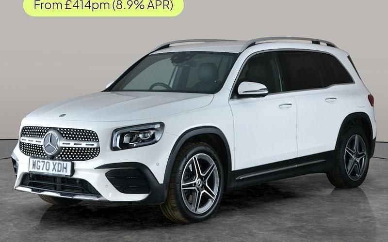 Used Mercedes GLB220 AMG Line Premium 190 HP (139 kW) 2021 White SUV