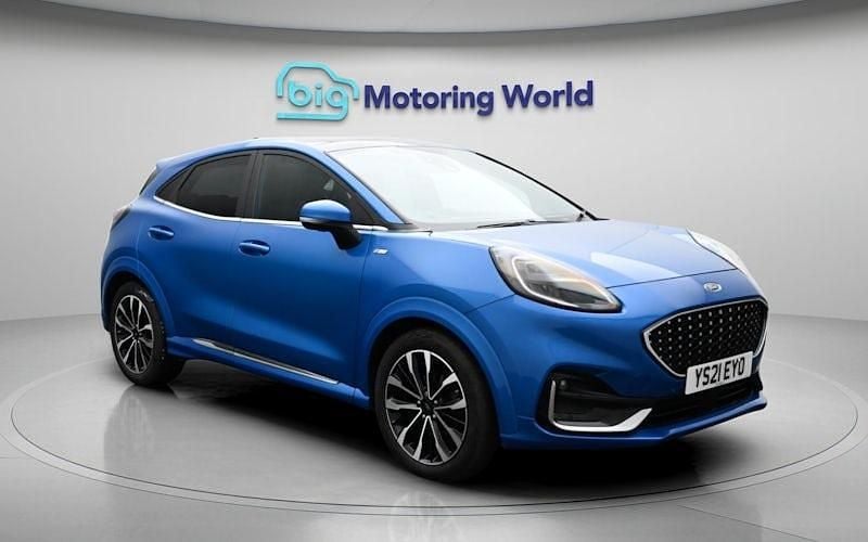 Used Ford Puma ST-Line 125 HP (91 kW) 2021 Blue SUV