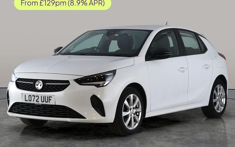 Used Vauxhall Corsa Design Edition 75 HP (55 kW) 2022 White Hatchback