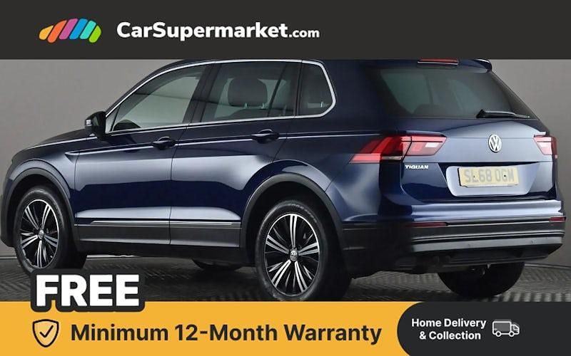 Used VW Tiguan SE 150 HP (110 kW) 2018 Blue SUV