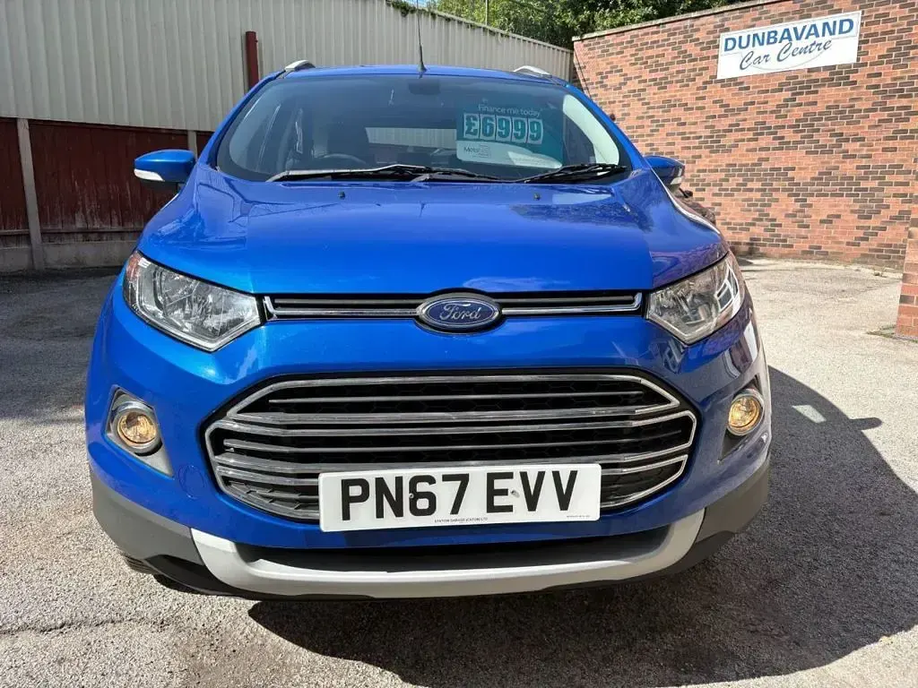 Used Ford Ecosport Titanium 125 HP (91 kW) 2017 Blue SUV