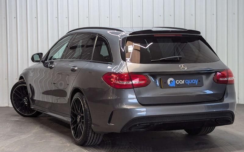 Grey Used 2018 Mercedes C220 AMG Line Premium Estate | £16,995 (Fair price) - Image 1/4